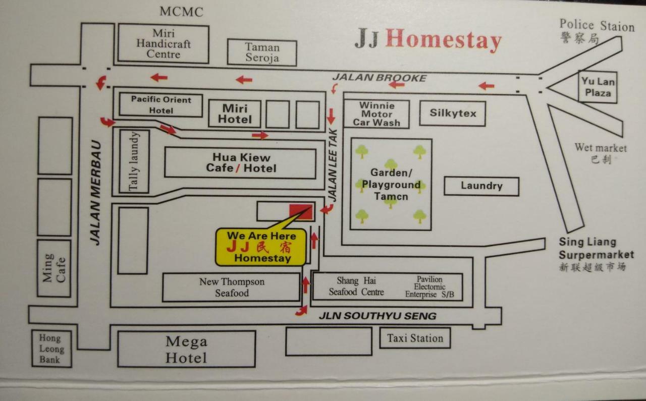 Jj Home2Stay Miri Dış mekan fotoğraf